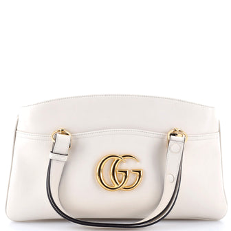 Gucci Arli Top Handle Bag Leather Large