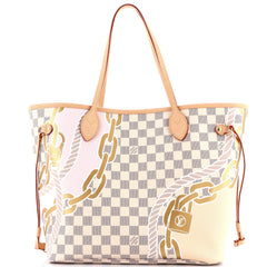 Louis Vuitton Neverfull NM Tote Limited Edition Nautical Damier MM