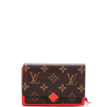 Louis Vuitton Flore Wallet Monogram Canvas Compact