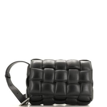Bottega Veneta Cassette Crossbody Bag Padded Maxi Intrecciato Leather Small