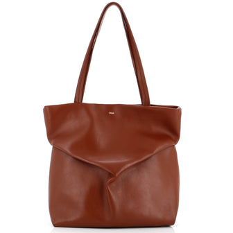 Chloe Judy Tote Leather North South