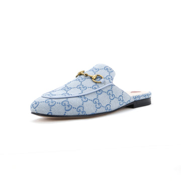 Gucci Women's Princetown Mules GG Canvas