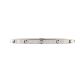 Cartier Love Bracelet 18K White Gold Small