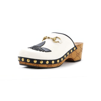 Gucci x adidas Women's Stann Horsebit Clogs Leather