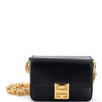 Givenchy 4G Cube Chain Top Handle Bag Leather Small