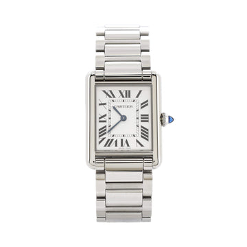 Cartier Must de Cartier Tank Quartz Watch Stainless Steel 25