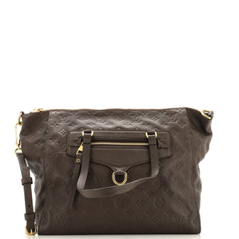 Louis Vuitton Lumineuse Handbag Monogram Empreinte Leather PM