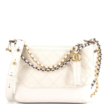 Chanel Gabrielle Hobo Quilted Aged Calfskin Small