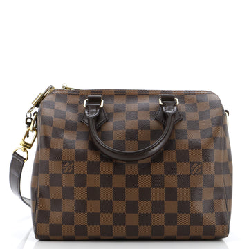 Louis Vuitton Speedy Bandouliere Bag Damier 25