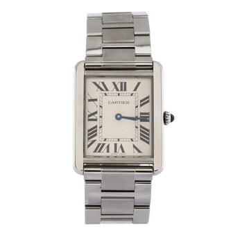 Cartier Tank Solo Quartz Watch Stainless Steel 27