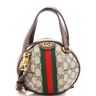 Gucci Ophidia Basketball Bag GG Coated Canvas Mini