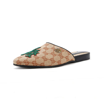 Gucci MLB Slippers Embroidered GG Canvas