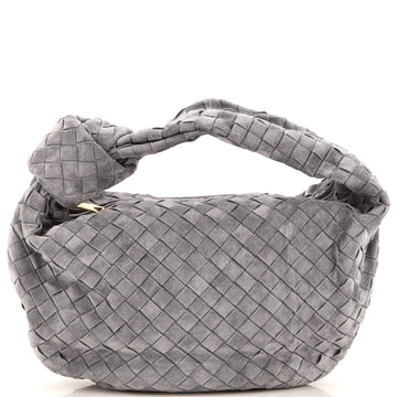 Bottega Veneta BV Jodie Hobo Intrecciato Suede Teen