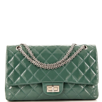 Chanel Reissue 2.55 Flap Bag Quilted Patent 227