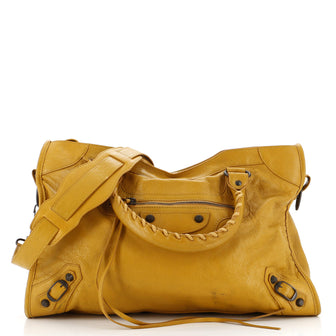 Balenciaga City Classic Studs Bag Leather Medium