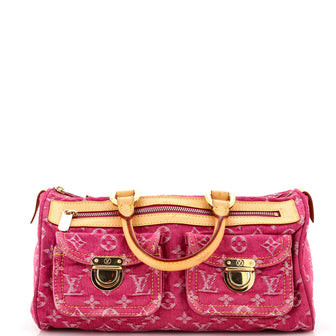Louis Vuitton Neo Speedy Bag Denim