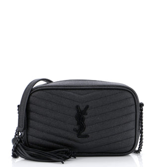 Saint Laurent Lou Camera Bag Matelasse Chevron Leather Mini