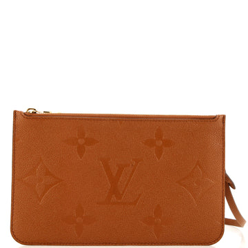 Louis Vuitton Neverfull Pochette Monogram Empreinte Giant Large