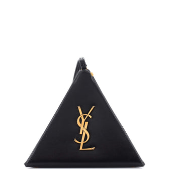 Saint Laurent Pyramid Box Bag Leather Small