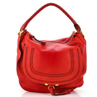 Chloe Marcie Hobo Leather Large