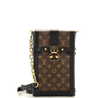 Louis Vuitton Vertical Trunk Pochette Monogram Canvas