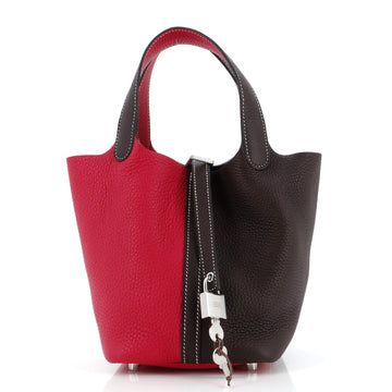 Hermes Casaque Picotin Lock Bag Clemence PM
