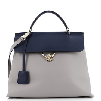 Salvatore Ferragamo Jet Set Top Handle Bag Leather Large
