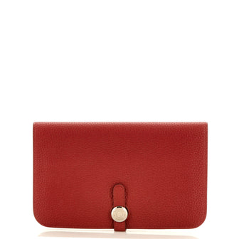 Hermes Dogon Duo Combined Wallet Leather