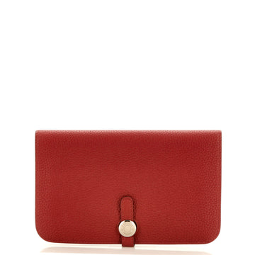 Hermes Dogon Duo Combined Wallet Leather