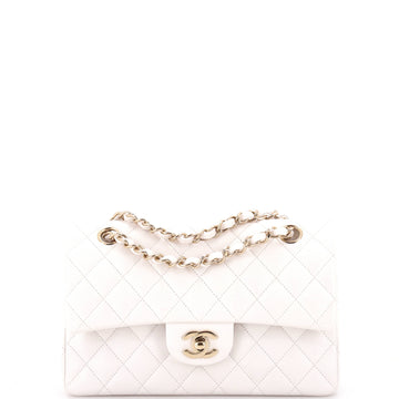 Chanel Classic Double Flap Bag Quilted Caviar Small