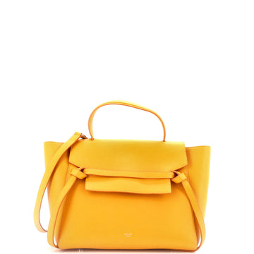 Celine Belt Bag Textured Leather Mini