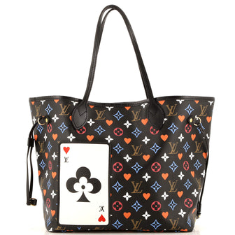 Louis Vuitton Neverfull NM Tote Limited Edition Game On Multicolor Monogram MM