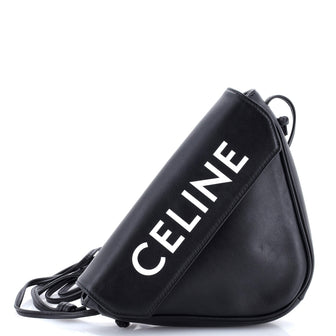 Celine Triangle Bag Leather Small