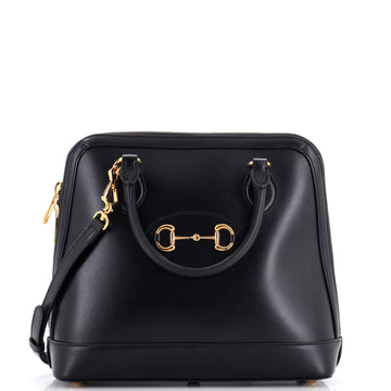 Gucci Horsebit 1955 Top Handle Bag Leather Medium