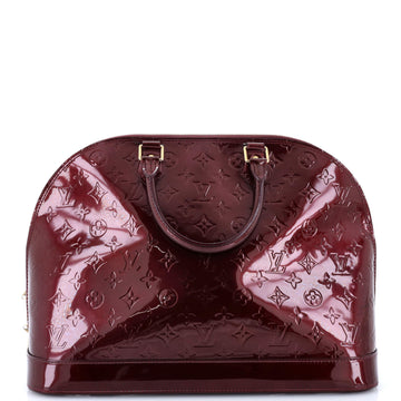 Louis Vuitton Alma Handbag Monogram Vernis GM