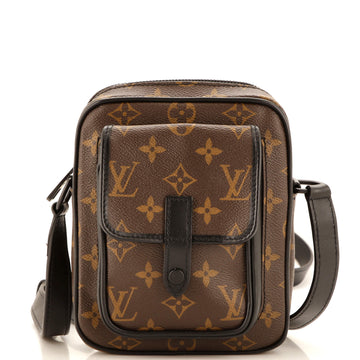 Louis Vuitton Christopher Wearable Wallet Macassar Monogram Canvas