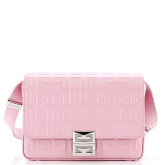 Givenchy 4G Shoulder Bag 4G Embossed Leather Medium