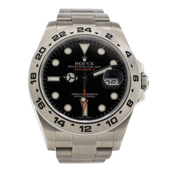 Rolex Oyster Perpetual Explorer II Automatic Watch Stainless Steel 42