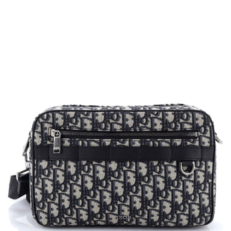 Christian Dior Safari Messenger Bag Oblique Canvas Maxi