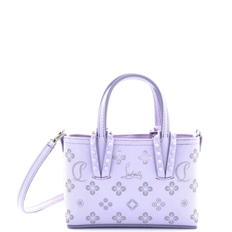 Christian Louboutin Cabata East West Tote Perforated Leather Nano