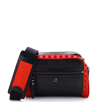 Christian Louboutin Loubitown Crossbody Bag Spiked Leather Medium