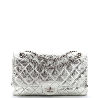 Chanel Reissue 2.55 Flap Bag Quilted Metallic Aged Calfskin 226