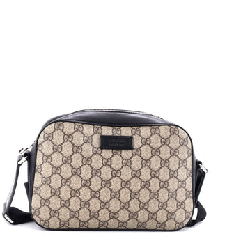 Gucci Camera Shoulder Bag GG Coated Canvas Small