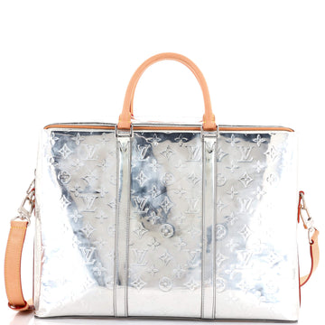 Louis Vuitton Neo Porte Documents Voyage Monogram Mirror Coated Canvas