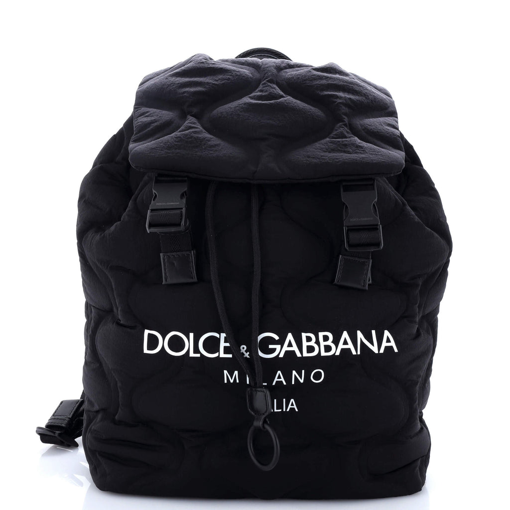 Dolce and Gabbana Black Palermo Logo Backpack Neoprene Dolce & Gabbana | Bags | Dolce And Gabbana Black Palermo  main image 2