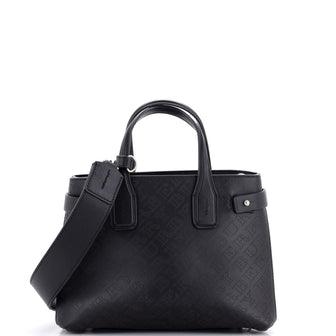 Burberry Banner NM Tote Perforated Leather Small