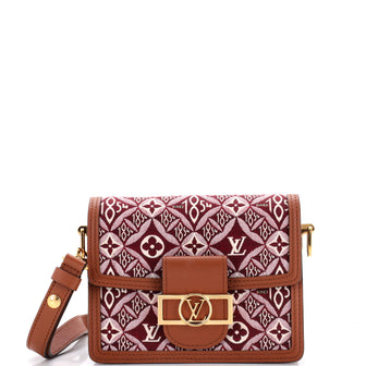 Louis Vuitton Dauphine Shoulder Bag Limited Edition Since 1854 Monogram Jacquard Mini