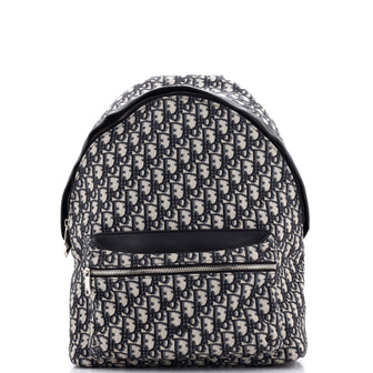 Christian Dior Rider Backpack Oblique Canvas Medium