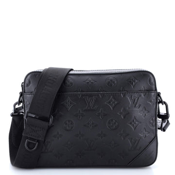 Louis Vuitton Duo Messenger Bag Monogram Shadow Leather
