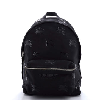 Burberry Jett Backpack Knight Printed Nylon Medium